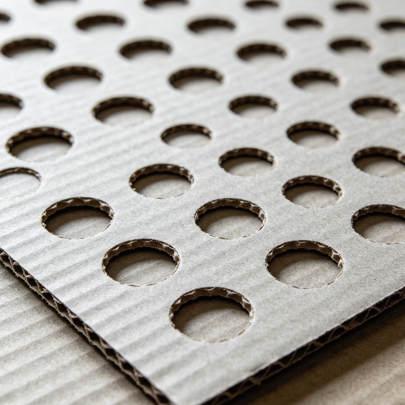 Perforated Corrugated Cardboard Liners